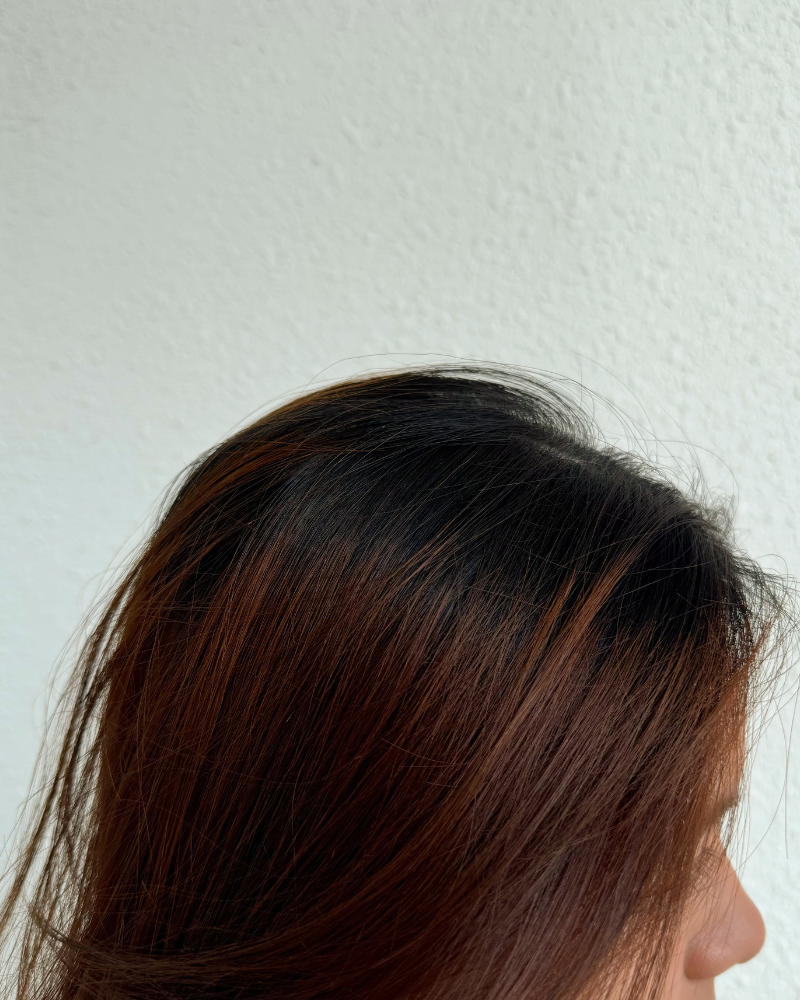 After — fresh hair with OllYou