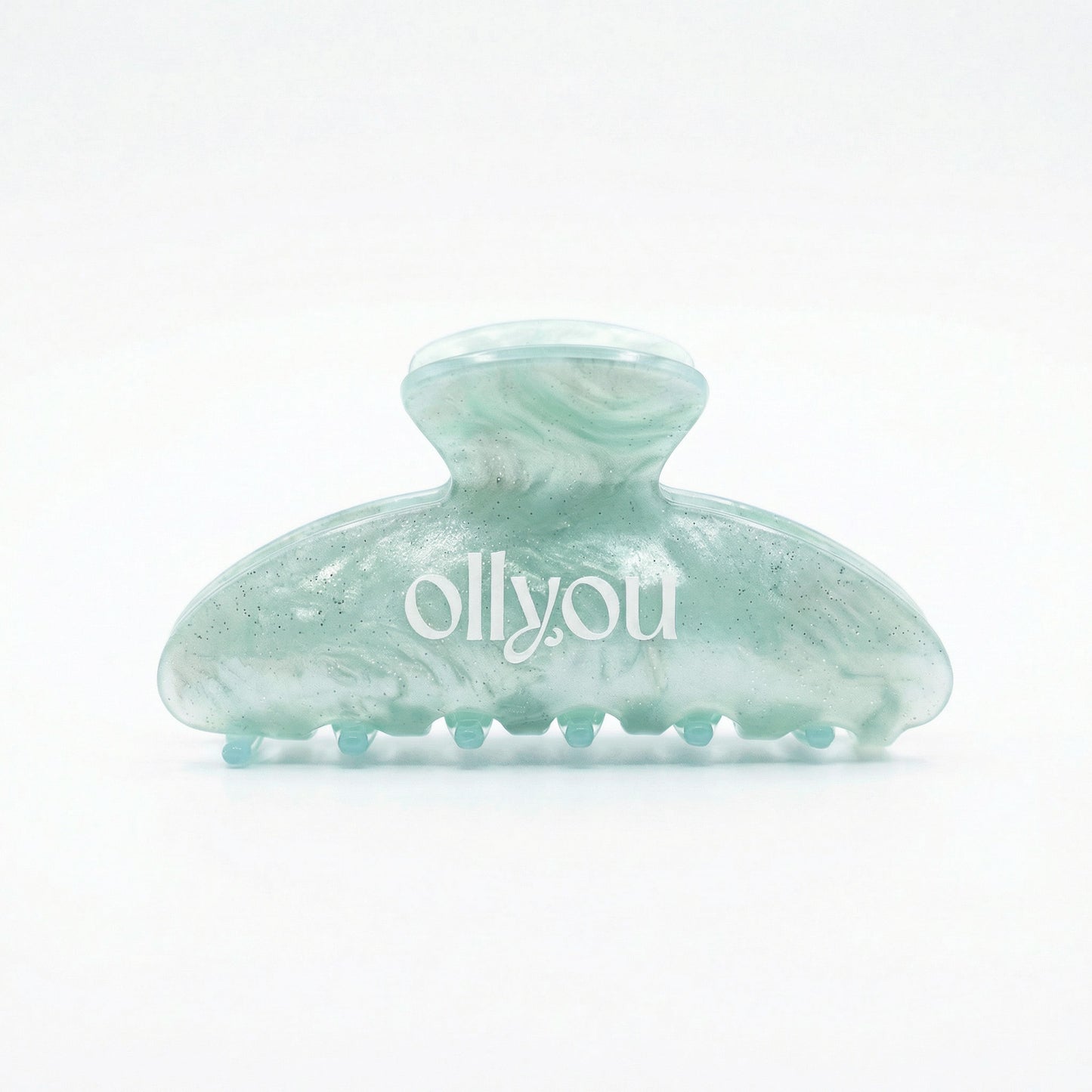 Aurora Claw Clip in Green