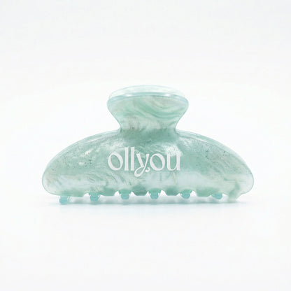 Aurora Claw Clip in Green