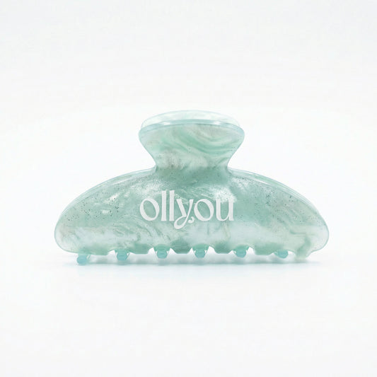 Aurora Claw Clip in Green